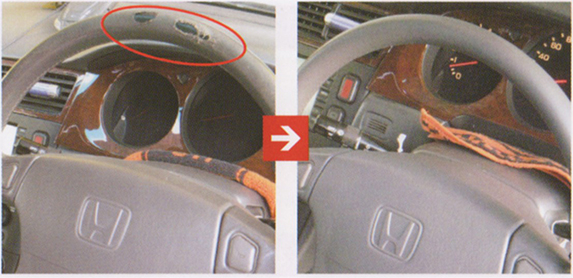 車の内装リペア