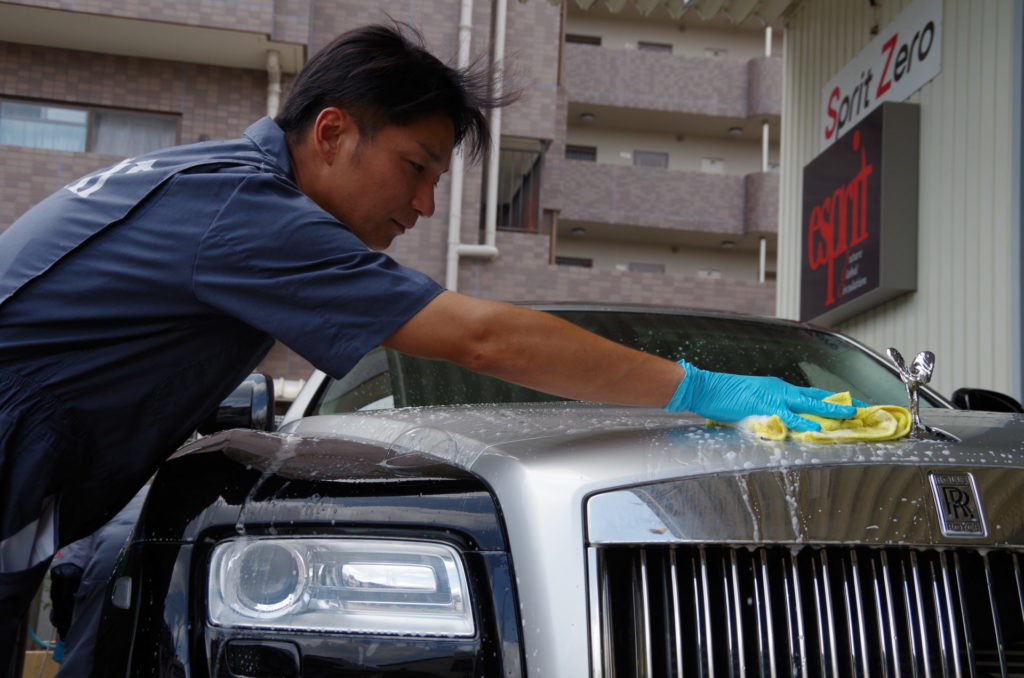 コーティング施工済み愛車のお手入れ方法 洗車編 神戸 大阪ガラスコーティング専門店 エスプリジャパン