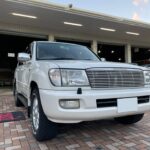 神戸・大阪ガラスコーティング専門店エスプリジャパン　トヨタ・・ランドクルーザー１００にガラスコーティング施工致しました。