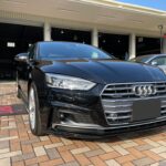 神戸・大阪ガラスコーティング専門店エスプリジャパン　アウディ・A5にガラスコーティング施工致しました。