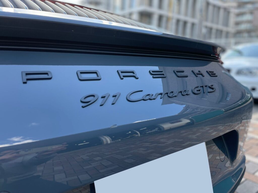 神戸・大阪ガラスコーティング専門店エスプリジャパン　PORSCHE・９１１carreraGTSにガラスコーティングメンテナンス施工致しました。