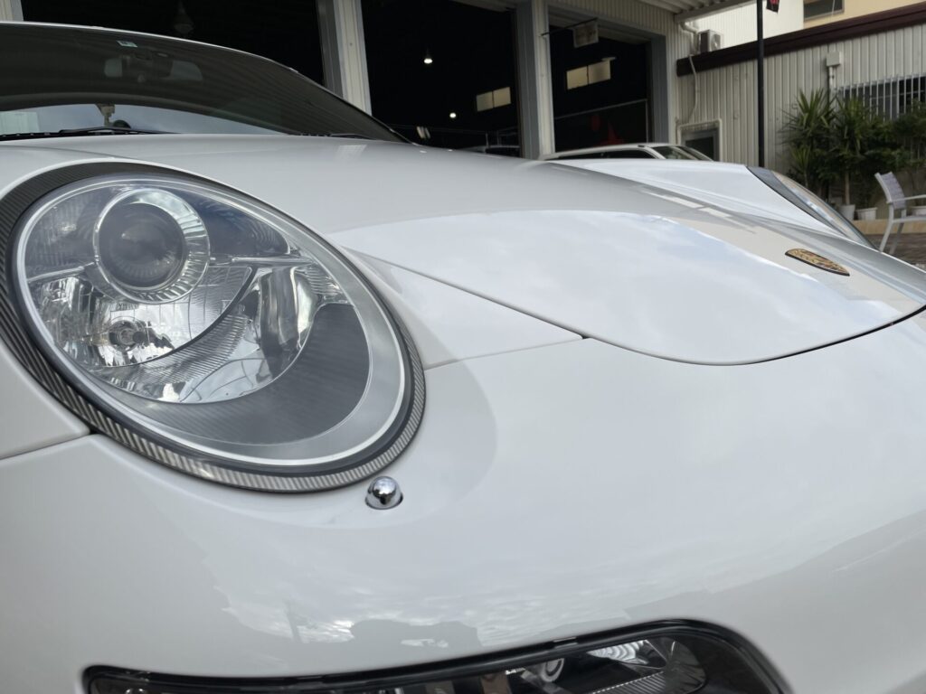 神戸・大阪ガラスコーティング専門店エスプリジャパン　PORSCHE９１１にガラスコーティング施工致しました。