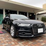 神戸・大阪ガラスコーティング専門店エスプリジャパンアウディ・A6AVにガラスコーティングメンテナンス施工致しました。