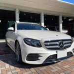 神戸・大阪ガラスコーティング専門店エスプリジャパン　メルセデスベンツ・E２２０ｄにガラスコーティング施工致しました。