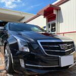 神戸・大阪ガラスコーティング専門店エスプリジャパンキャデラック・ATSクーペにガラスコーティング施工致しました。