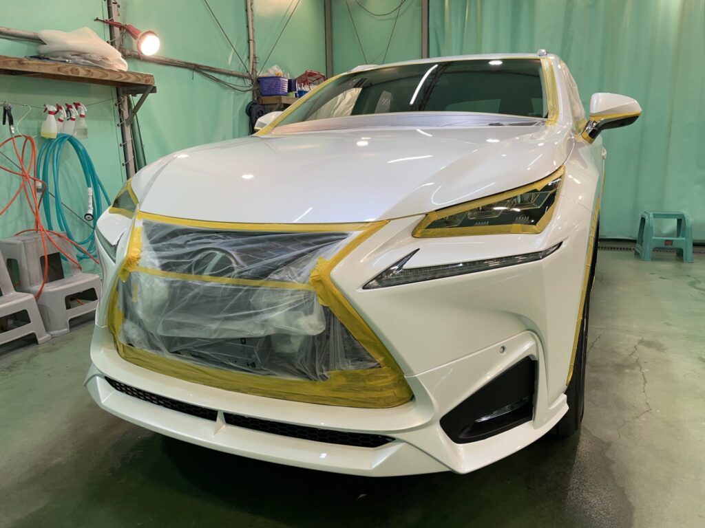 神戸・大阪ガラスコーティング専門店エスプリジャパン　LEXUS・NXにガラスコーティング施工致しました。