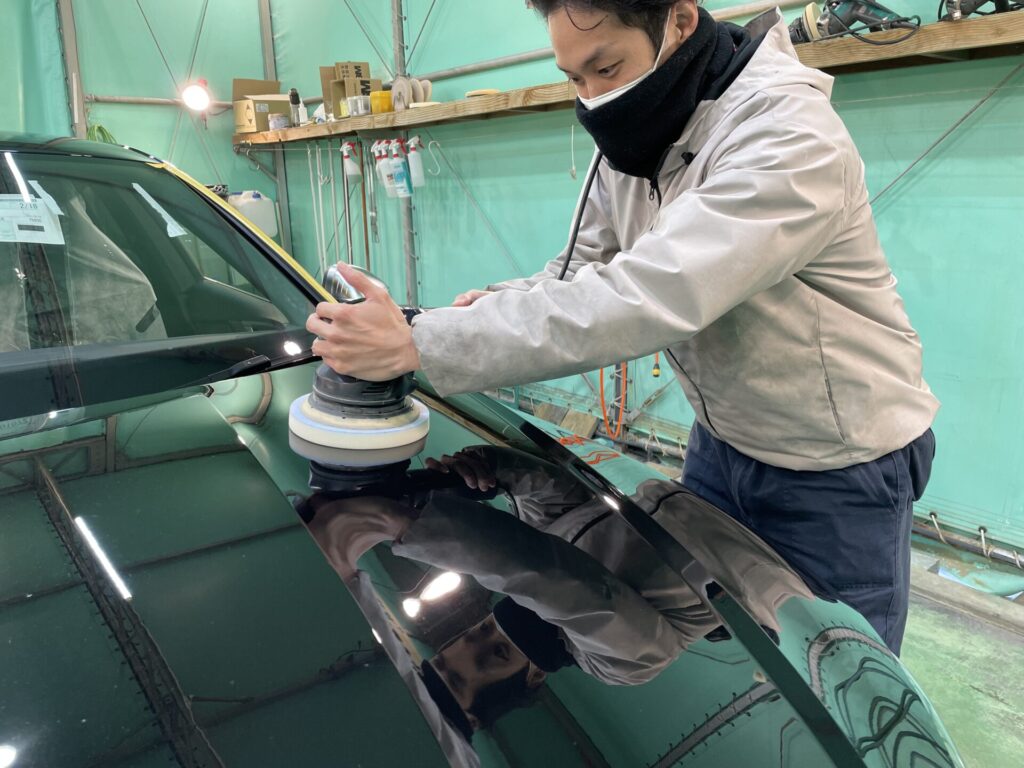 神戸・大阪ガラスコーティング専門店エスプリジャパン　アウディ・RS5にガラスコーティング施工致しました。