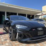 神戸・大阪ガラスコーティング専門店エスプリジャパン　アウディ・RS5にガラスコーティング施工致しました。