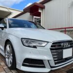 神戸・大阪ガラスコーティング専門店エスプリジャパンアウディ・S3にガラスコーティング施工致しました。