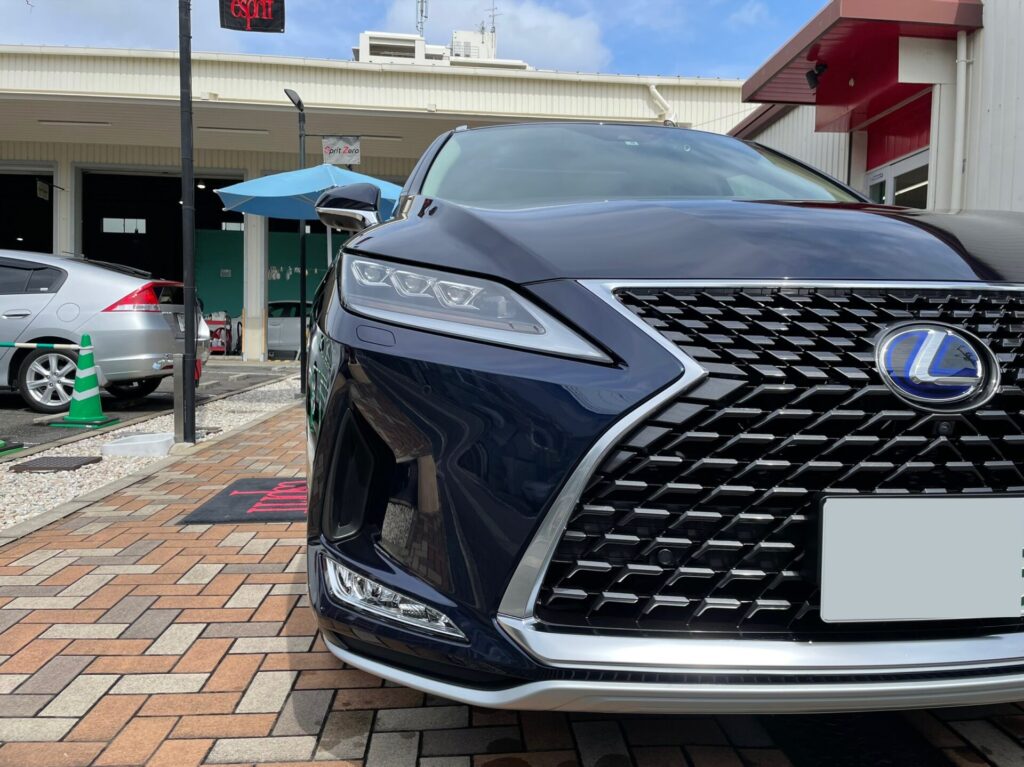 神戸・大阪ガラスコーティング専門店エスプリジャパン　LEXUS・RXにガラスコーティング施工致しました。