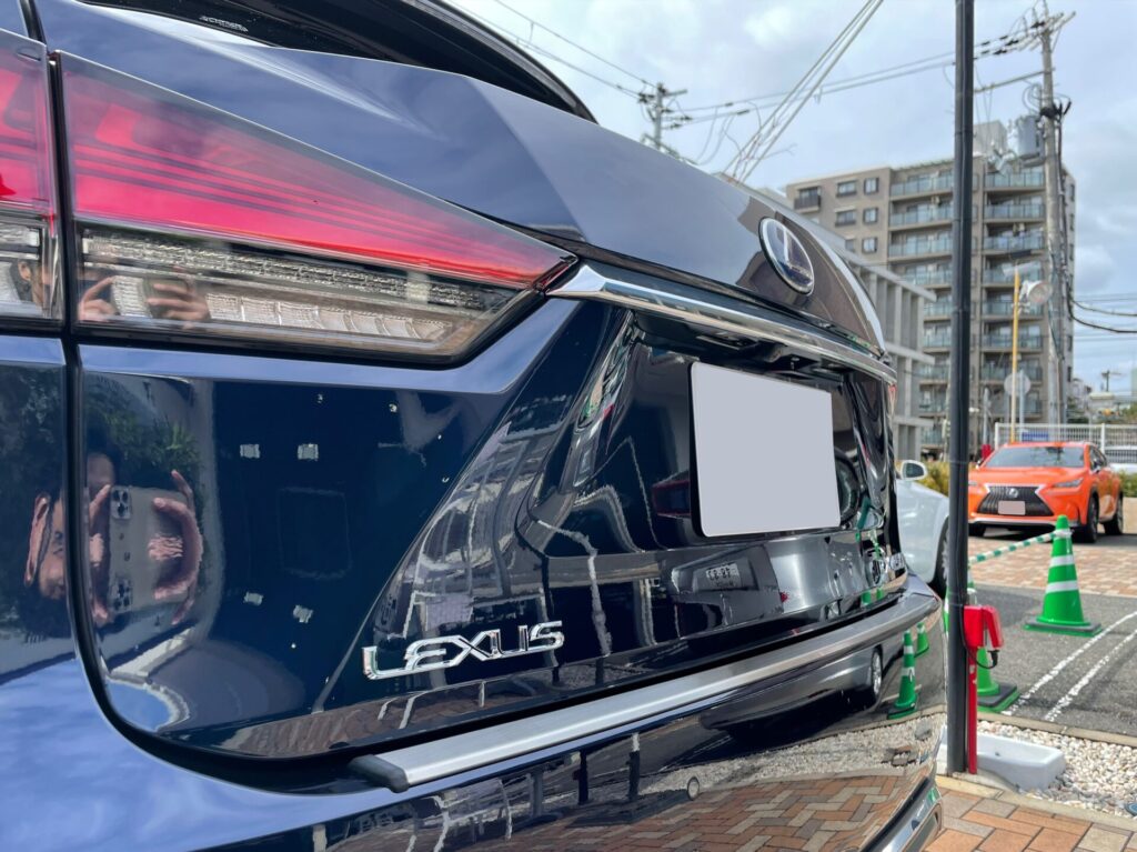 神戸・大阪ガラスコーティング専門店エスプリジャパン　LEXUS・RXにガラスコーティング施工致しました。