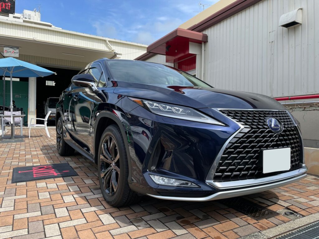 神戸・大阪ガラスコーティング専門店エスプリジャパン　LEXUS・RXにガラスコーティング施工致しました。