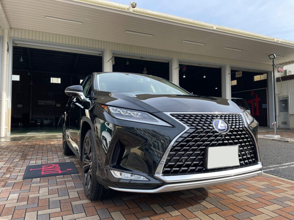 神戸・大阪ガラスコーティング専門店エスプリジャパン　LEXUS・RXにガラスコーティング施工致しました。