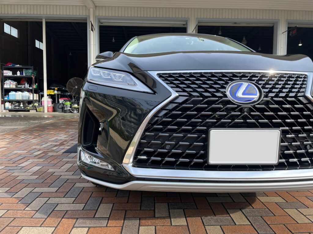 神戸・大阪ガラスコーティング専門店エスプリジャパン　LEXUS・RXにガラスコーティング施工致しました。