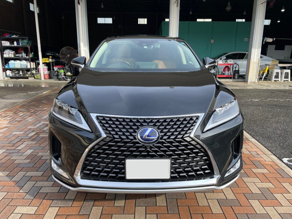 神戸・大阪ガラスコーティング専門店エスプリジャパン　LEXUS・RXにガラスコーティング施工致しました。