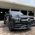 神戸・大阪ガラスコーティング専門店エスプリジャパメルセデスベンツ・GLE450にガラスコーティング施工致しました。