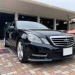 神戸・大阪ガラスコーティング専門店エスプリジャパメルセデスベンツ・E250にガラスコーティング施工致しました。
