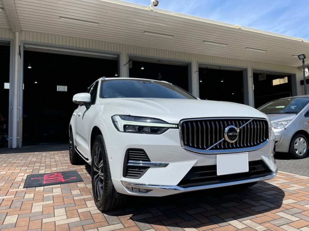 神戸・大阪ガラスコーティング専門店エスプリジャパボルボ・XC60にガラスコーティング施工致しました。