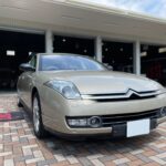 神戸・大阪ガラスコーティング専門店エスプリジャパンシトロエン・C6にガラスコーティングメンテナンス施工致しました。