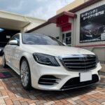 神戸・大阪ガラスコーティング専門店エスプリジャパンメルセデスベンツにガラスコーティング施工致しました。