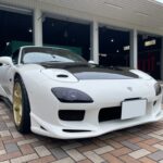 神戸・大阪ガラスコーティング専門店エスプリジャパンRX-７にガラスコーティング施工致しました。