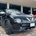 神戸・大阪ガラスコーティング専門店エスプリジャパンニッサンジュークにガラスコーティング施工致しました。