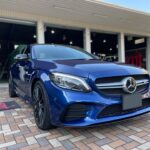 神戸・大阪ガラスコーティング専門店エスプリジャパンAMGC43にガラスコーティング施工致しました。