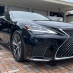 神戸・大阪ガラスコーティング専門店エスプリジャパン LEXUS・LS５００hにガラスコーティング施工致しました。