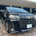 神戸・大阪ガラスコーティング専門店エスプリジャパンアルファードにガラスコーティング施工致しました。