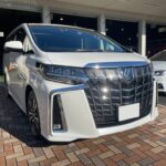 神戸・大阪ガラスコーティング専門店エスプリジャパンアルファードにガラスコーティング施工致しました。