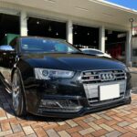 神戸・大阪ガラスコーティング専門店エスプリジャパンアウディS5にガラスコーティング施工致しました。