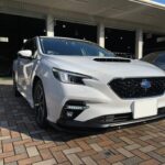 神戸・大阪ガラスコーティング専門店エスプリジャンレヴォーグにガラスコーティング施工致しました。