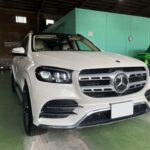 神戸・大阪ガラスコーティング専門店エスプリジャパンメルセデスベンツGLSにレザーコーティング施工致しました。