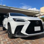 神戸・大阪ガラスコーティング専門店エスプリジャンレクサスNXにガラスコーティング施工致しました。