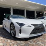 神戸・大阪ガラスコーティング専門店エスプリジャパンLCコンバーチブルにマット塗装専用ガラスコーティング施工致しました。