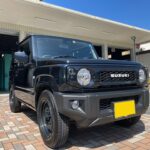 神戸・大阪ガラスコーティング専門店エスプリジャンジムニーにガラスコーティング施工致しました。