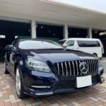 神戸・大阪ガラスコーティング専門店エスプリジャパンCLS550にコーティング施工致しました。