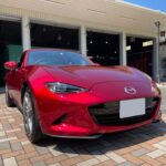 神戸・大阪ガラスコーティング専門店エスプリジャパンロードスターにコーティング施工致しました。