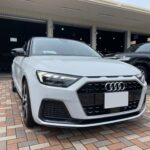 神戸・大阪ガラスコーティング専門店エスプリジャパンアウディA1にガラスコーティング施工しました。