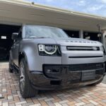 神戸・大阪ガラスコーティング専門店スプリットゼロディフェンダーにマット塗装専用ガラスコーティング施工致しました。