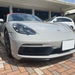コーティング専門店スプリットゼロ・エスプリジャパン718ボクスターにコーティング施工致しました。